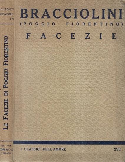 Facezie - Poggio Bracciolini - copertina