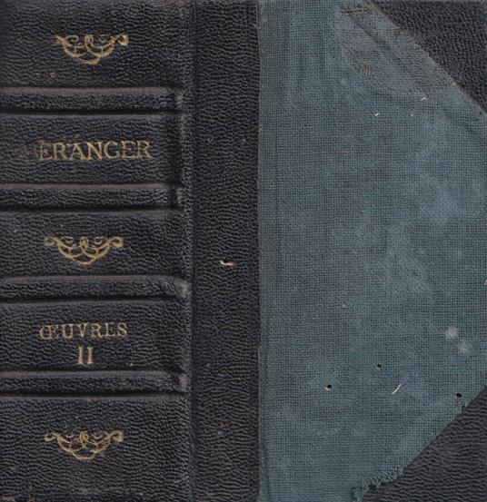 Oeuvres posthumes - copertina