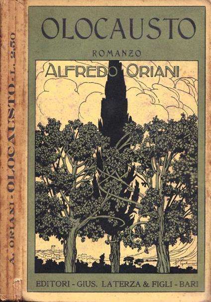 Olocausto - Alfredo Oriani - copertina
