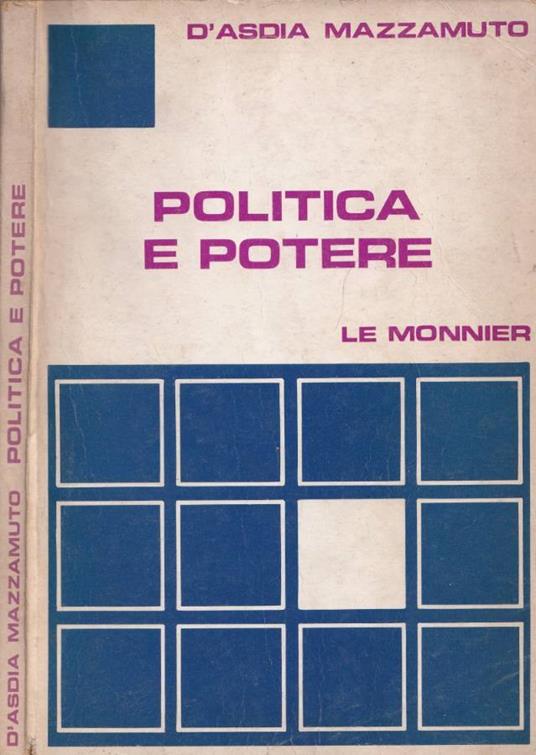 Politica e potere - copertina