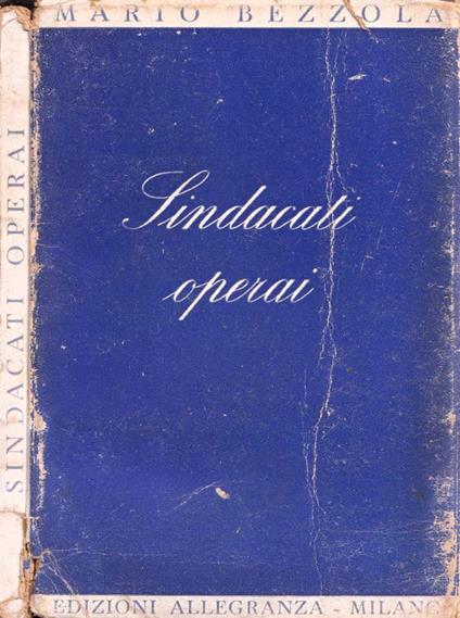 Sindacati operai - copertina