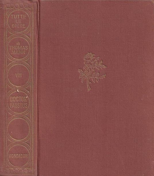 Doctor Faustus - Thomas Mann - copertina