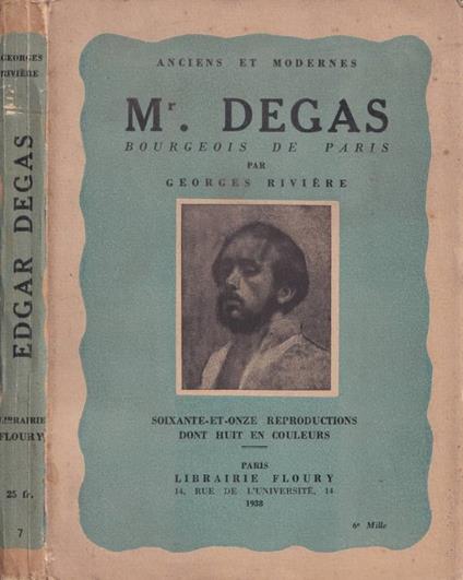 M. Degas - copertina