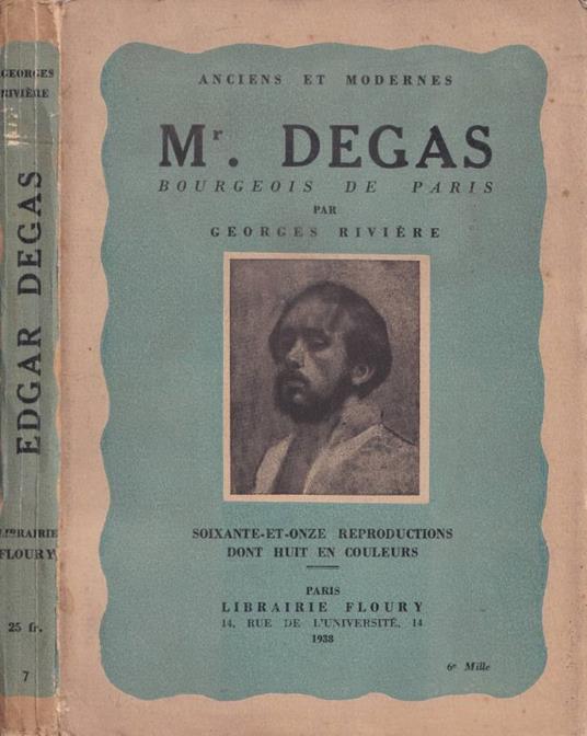 M. Degas - copertina