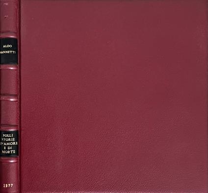 Folli storie d'amore e di morte - copertina