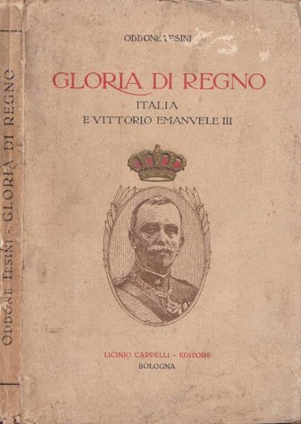 Gloria di regno - copertina