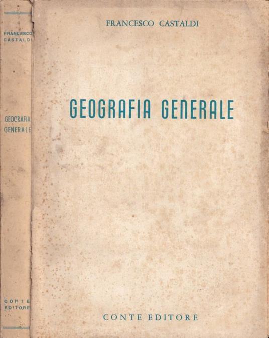 Geografia generale - Francesco Castaldi - copertina