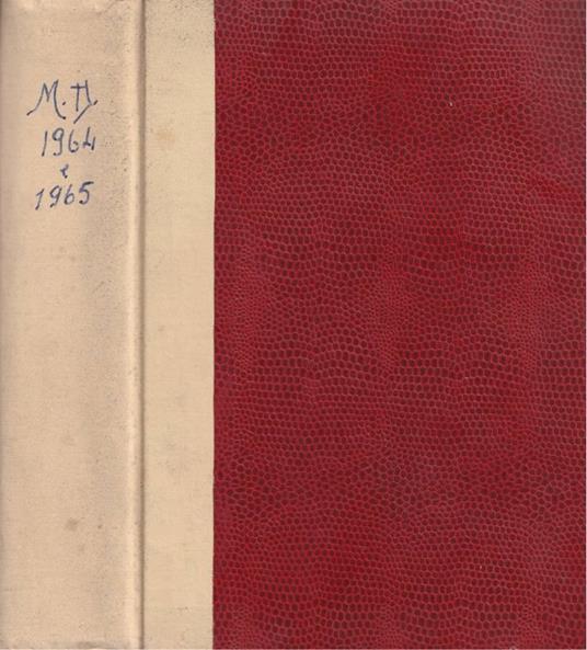 Memorie Domenicane, anno 81 e 82, fasc. I-IV, 1964-1965 - copertina