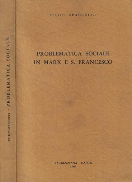 Problematica sociale in Marx e S. Francesco - copertina