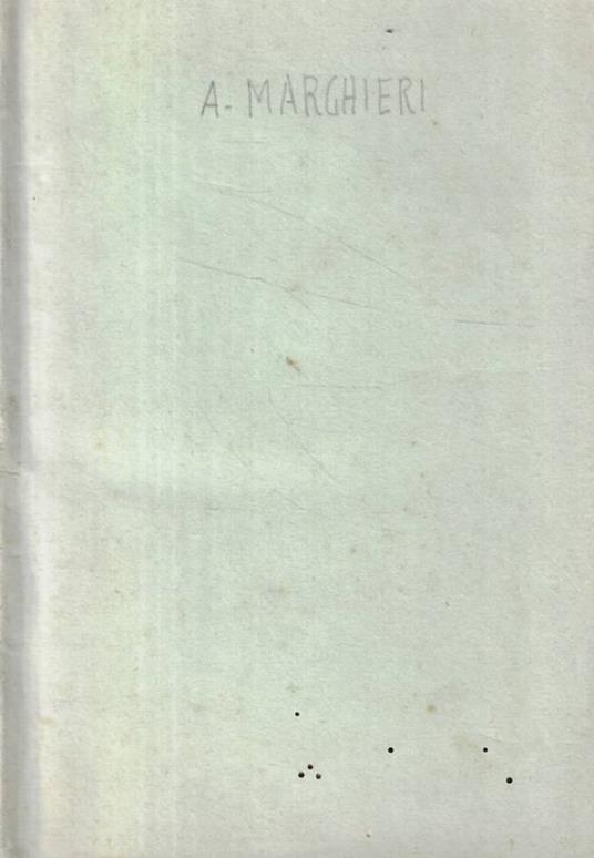 Quel che si scrive di Napoli - Alberto Marghieri - copertina