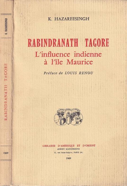 Rabindranath Tagore - copertina