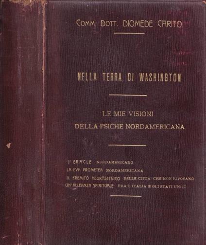 Nella terra di Washington - copertina