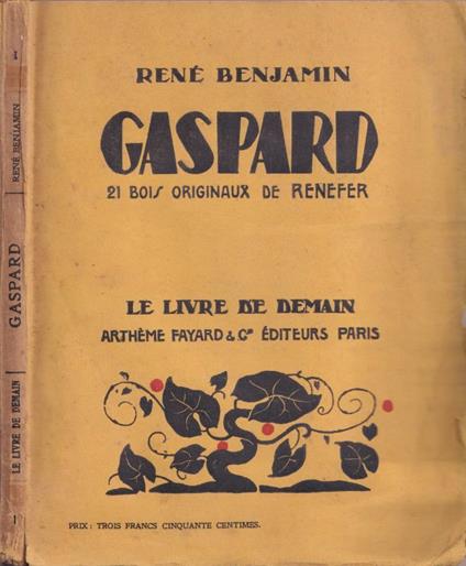 Gaspard - copertina