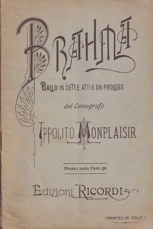 Brahma - copertina