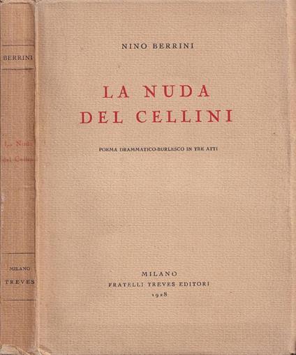 La nuda del Cellini - copertina