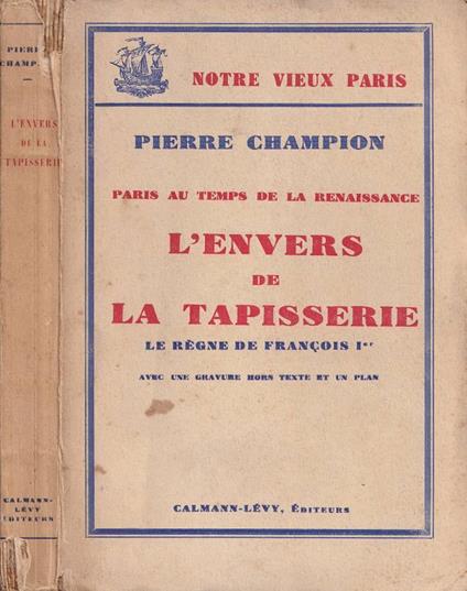 L'Envers de la Tapisserie - copertina