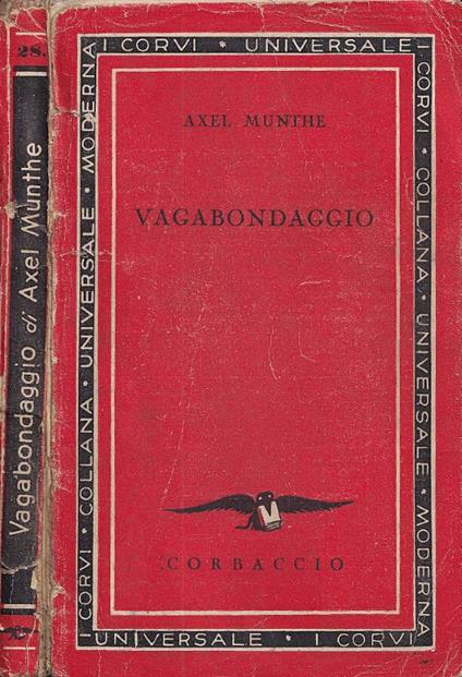 Vagabondaggio - Axel Munthe - copertina
