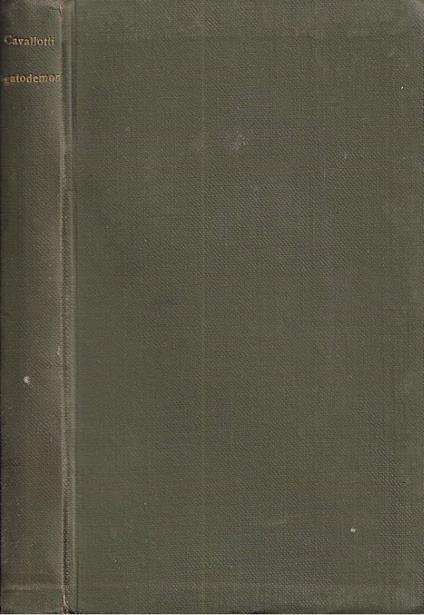 Agatodémon - Felice Cavallotti - copertina
