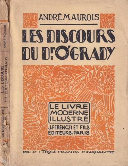 Les discours du Dr. O'Grady - André Maurois - copertina