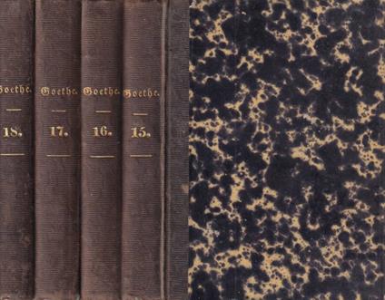 Goethe's sammtliche werke - copertina