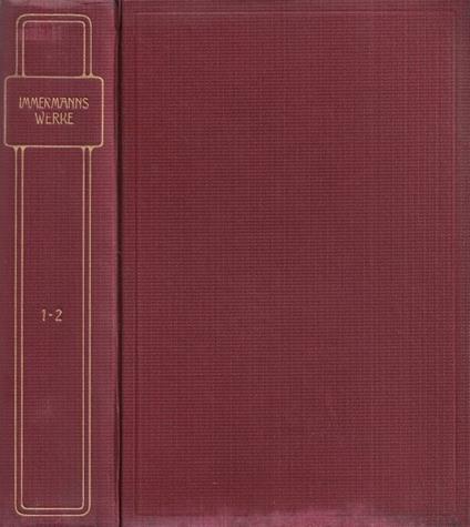 Immermanns werke - copertina