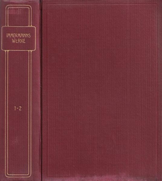 Immermanns werke - copertina