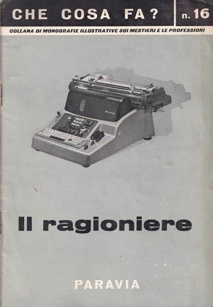 Il ragioniere - copertina