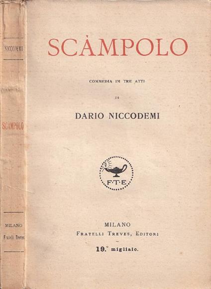 Scàmpolo - Dario Niccodemi - copertina
