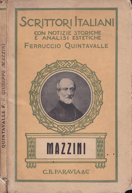 Giuseppe Mazzini - copertina