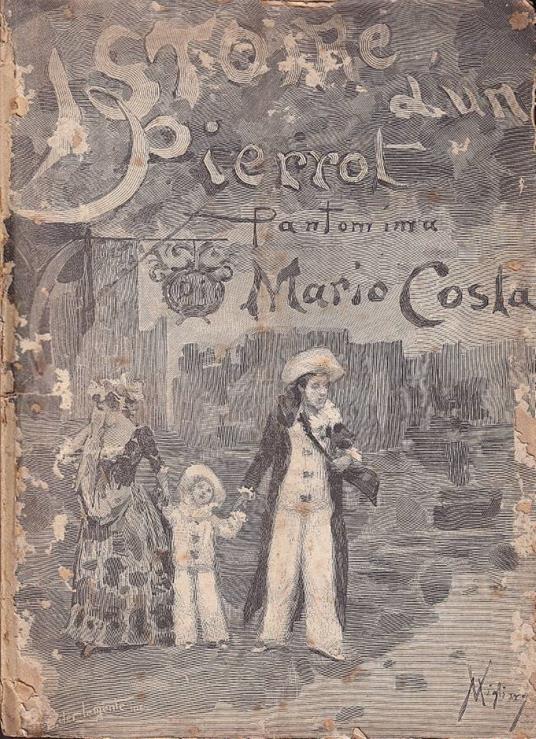 Storie d'un Pierrot - Mario Costa - copertina