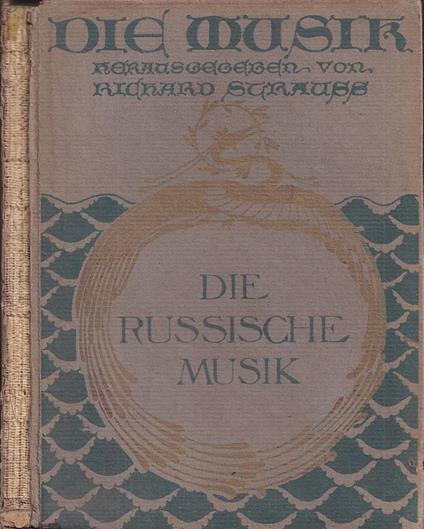 Die musik - Richard Strauss - copertina