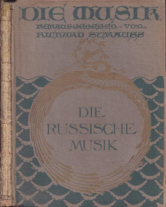 Die musik - Richard Strauss - copertina
