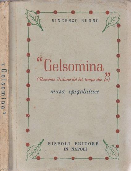 Gelsomina - copertina