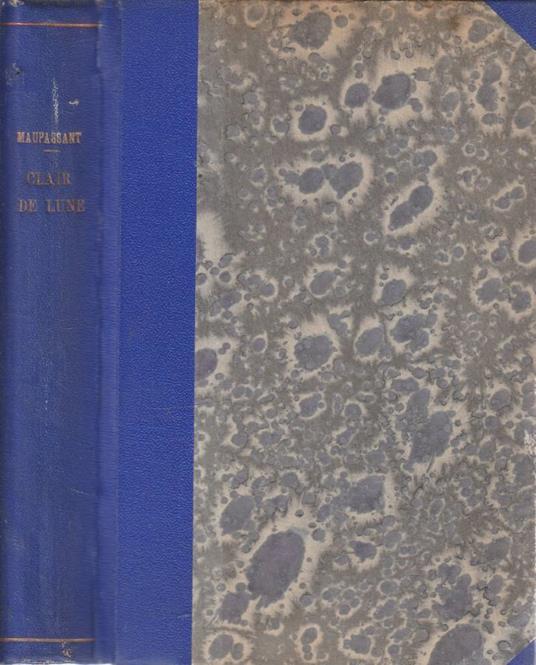 Clair de lune - Guy de Maupassant - copertina