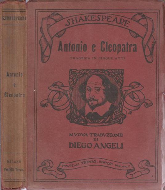 Antonio e Cleopatra - copertina