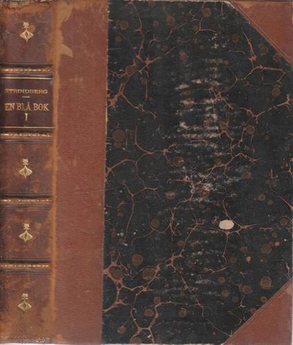 En Bla Bok - August Strindberg - copertina