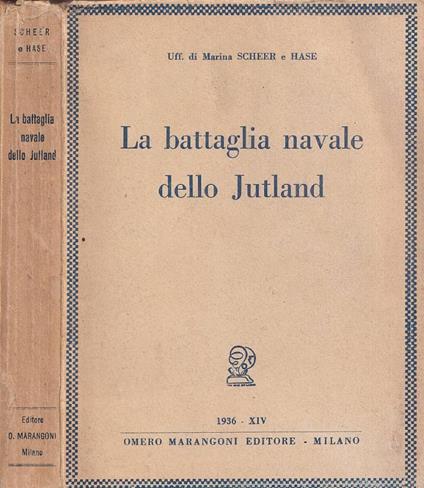 La battaglia navale dello Jutland - copertina