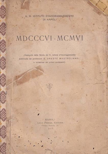 Mdcccvi - Mcmvi - copertina