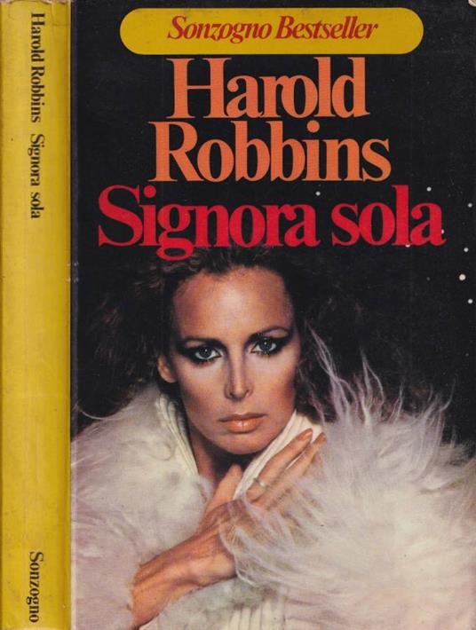 Signora sola - Harold Robbins - copertina