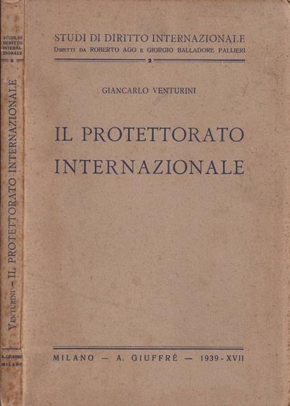 Il protettorato internazionale - copertina