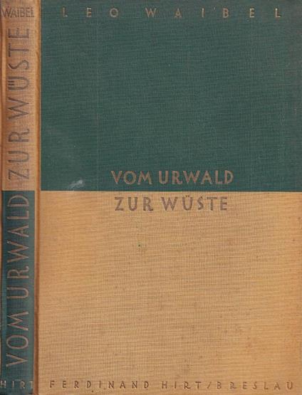 Vom urwald zur wuste - copertina