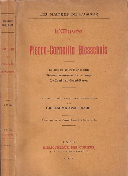 L'oeuvre - copertina