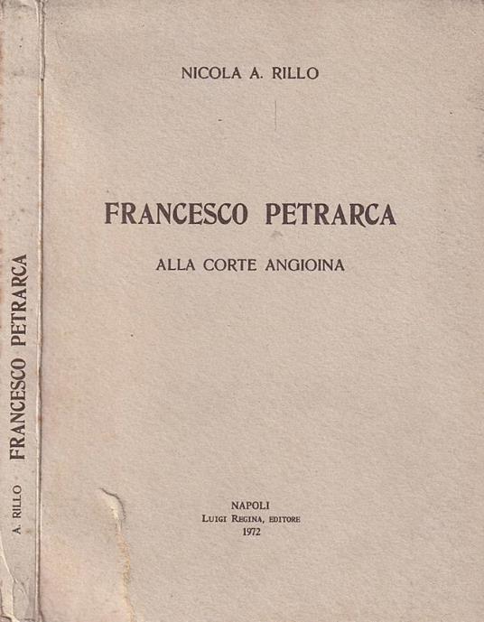 Francesco Petrarca - copertina