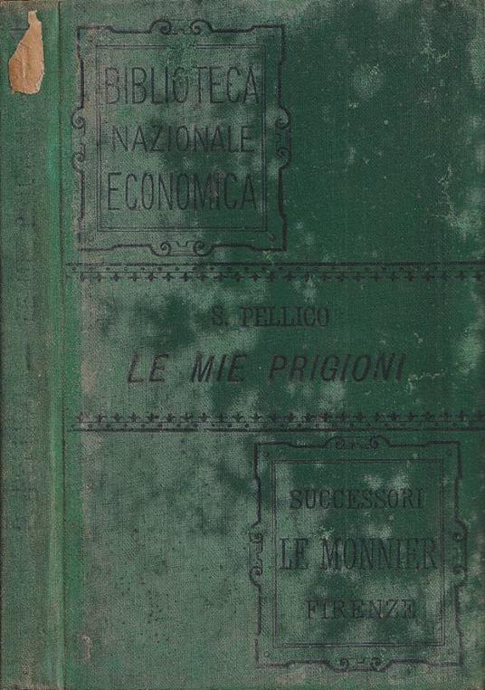 Le mie prigioni - Silvio Pellico - copertina