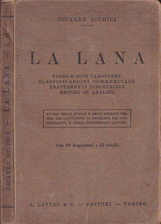 La lana - copertina