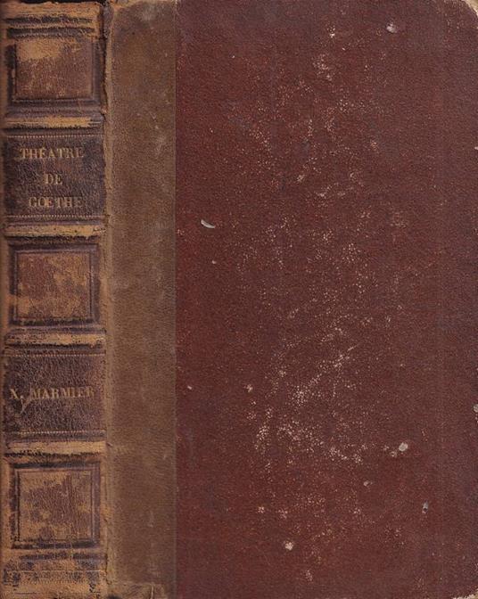 Théatre de Goethe - copertina