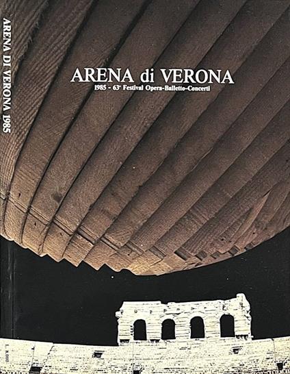 Arena di Verona - copertina