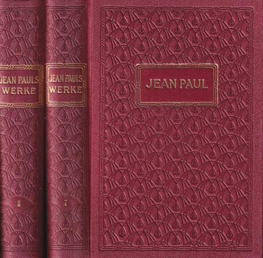 Jean Pauls werke, vol. VII e VIII - copertina