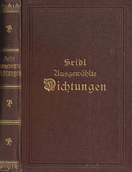 Ausgewahlte dichtungen - copertina