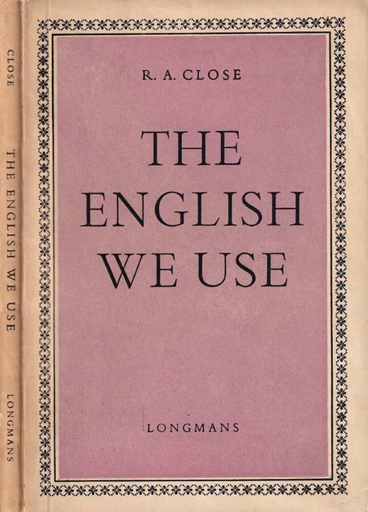 The english we use - copertina